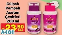 GÜLŞAH POMPALI ASETON GÜLŞAH POMPALI ASETON